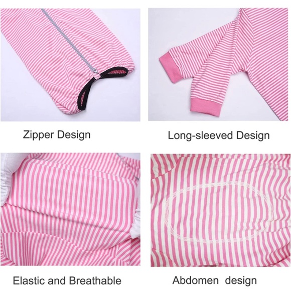 Dog Onesie Surgery Recovery Suit Cone Alternative - Picture 3 of 5